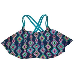 Wonder Nation Girls Bikini Top Size XL